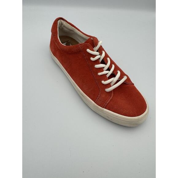 Frye Shoes - Frye Ivy Low Lace Sneakers Women’s Size 7.5 MSRP $178 Blood Orange Suede Leather